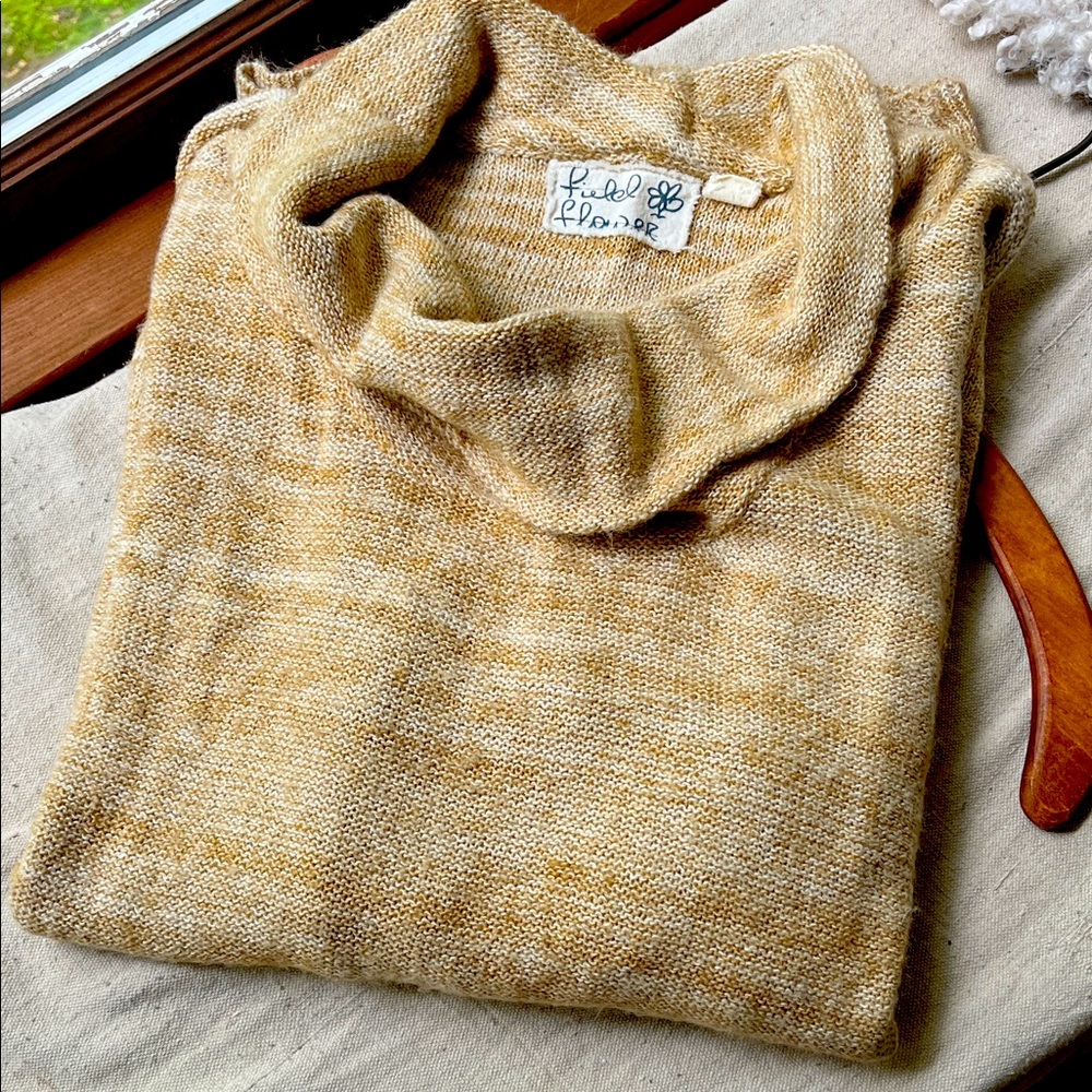 Field of Flowers cowl neck sweater 🍂🍁